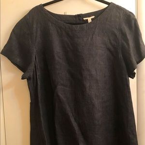 Eileen Fisher Women’s Linen swing top